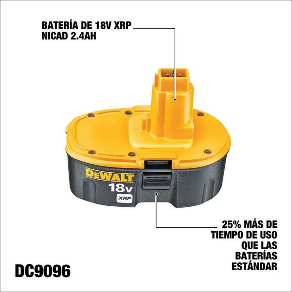 デウォルト Dewalt XRP バッテリーパック 18V (DC9096) / BATTERY 18V XRP DEWALT 値下げ