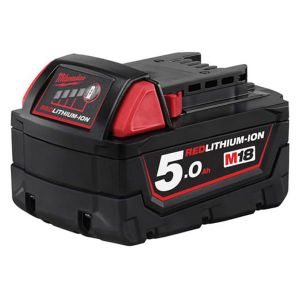 Milwaukee M18™ 5.0Ah バッテリー バッテリーおよび充電器 電動工具